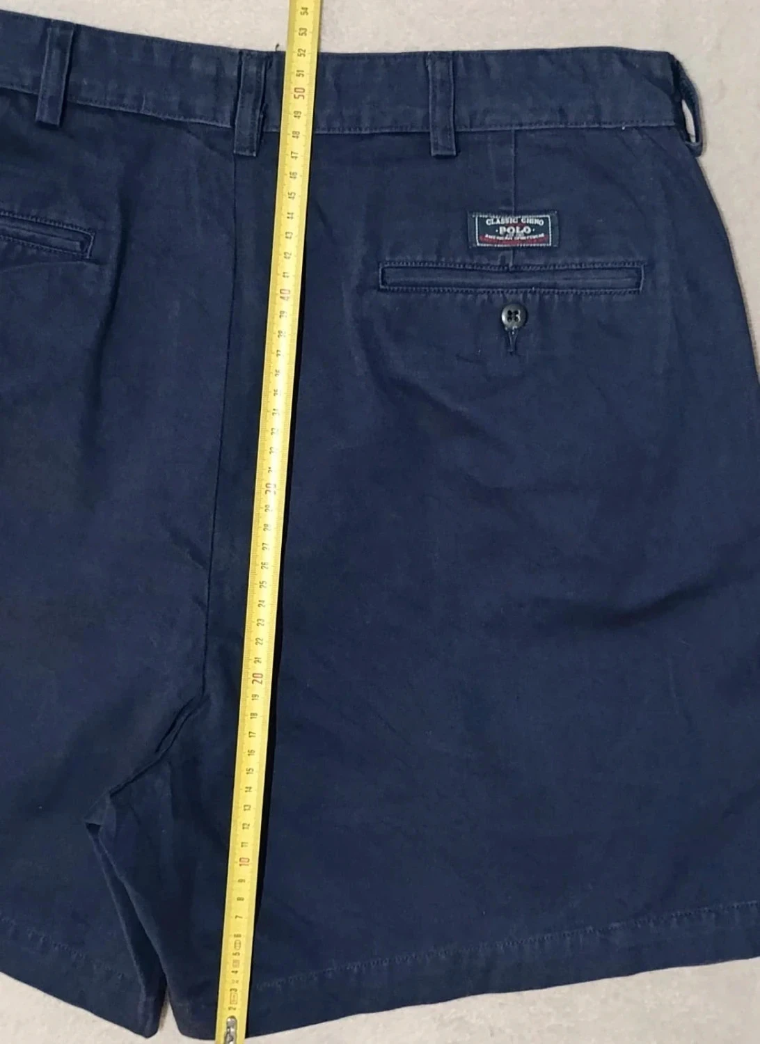 Navy blue Polo Ralph Lauren Vintage chino shorts Size 38 – photo 13